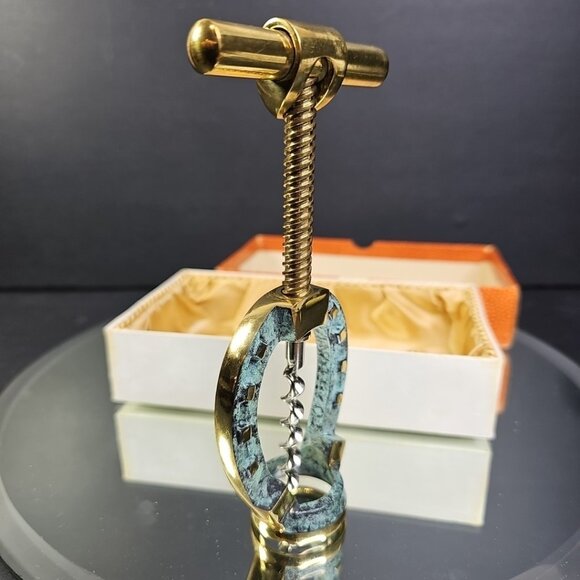 Vintage Walter Bosse Corkscrew Horseshoe Vienna, Austria, 1950s-60s With Box! - Picture 10 of 16